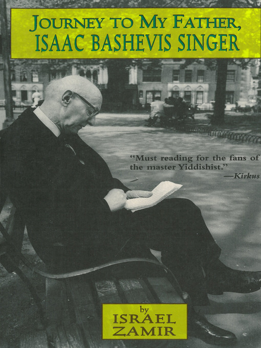 Cover of Journey To My Father, Isaac Bashevis Singer